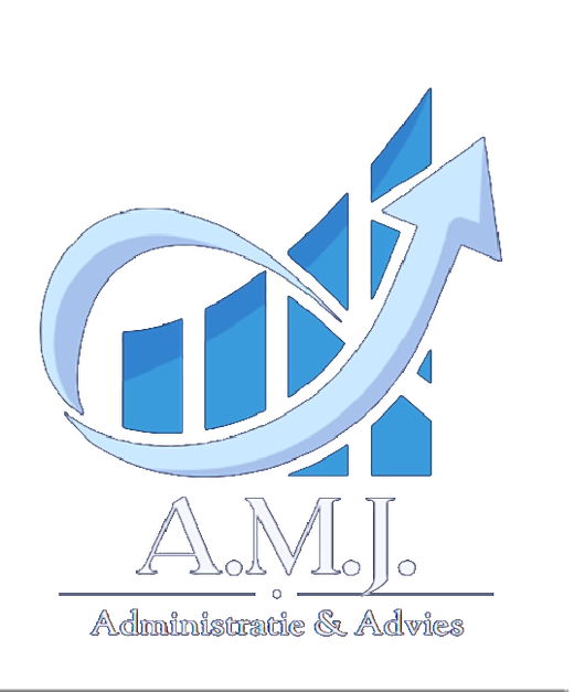 Het logo van A.M.J. Administratie & Advies